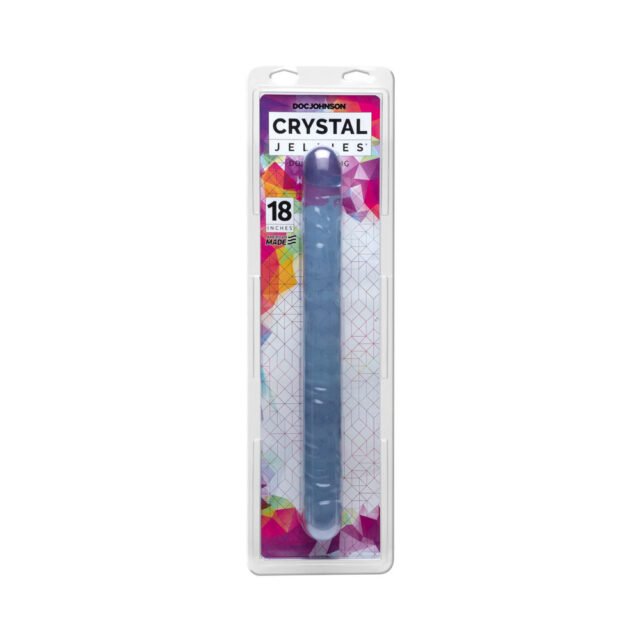 Crystal Jellies – Double Dong Clear 18in