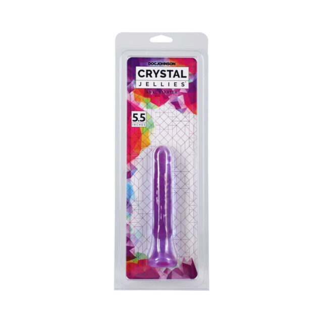 Crystal Jellies – Anal Starter Purple 6in