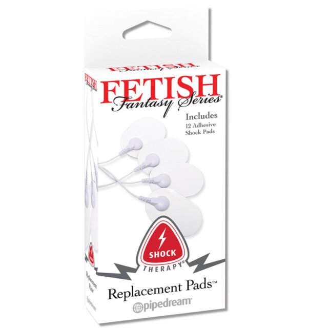 Pipedream Fetish Fantasy Series Shock Therapy Replacement Pads 12-Pack