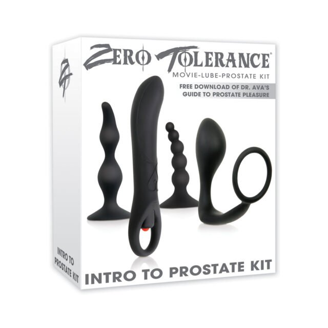 Zero Tolerance Intro To Prostate Kit 4-Piece Anal Play Set With DVD