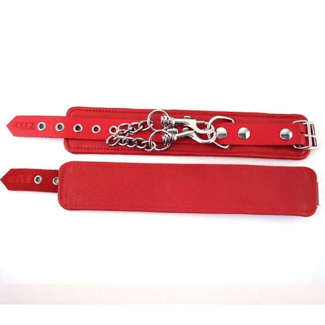 Rouge Wrist Cuffs Red