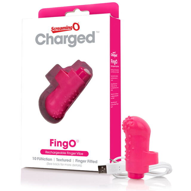 Screaming O Charged FingO Vooom Mini Vibe – Pink