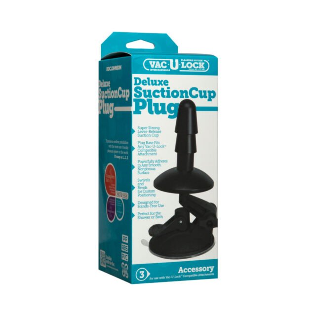 Vac-U-Lock Deluxe Suction Cup Plug Accessory