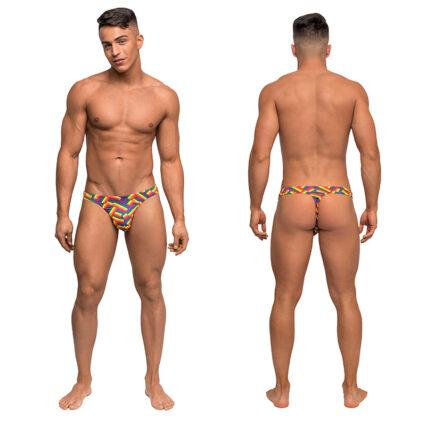 Male Power Pride Fest Bong Thong Print S-M