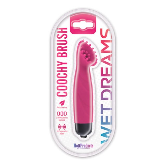 Wet Dreams Coochy Brush 10 Function Magenta