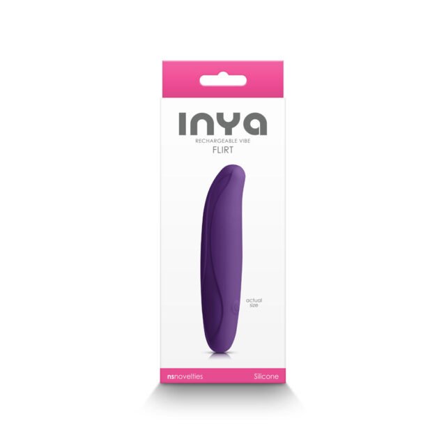 INYA Flirt Rechargeable Vibe Dark Purple