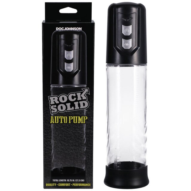 Rock Solid Auto Pump Black-Clear