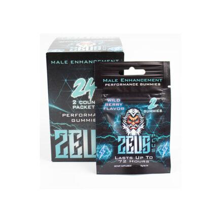 Zeus Plus Male Supplement Gummies Wildberry 2pk (24-DP)