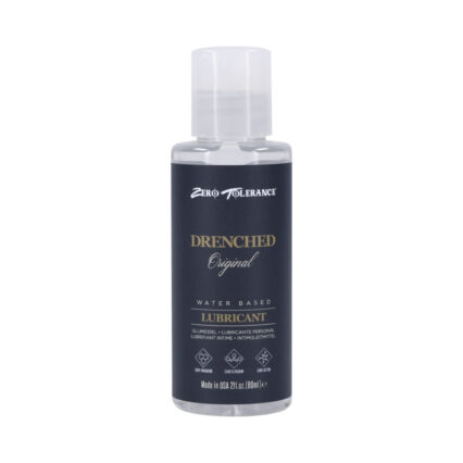 Zero Tolerance Drenched Original Water-Based Lubricant 2 oz.