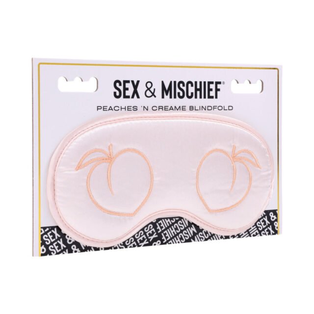 Sportsheets Sex & Mischief Peaches 'n CreaMe Blindfold