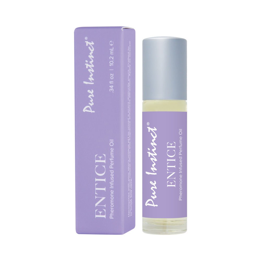 Pure Instinct Pheromone Perfume Oil Entice Roll-On 0.34 oz.