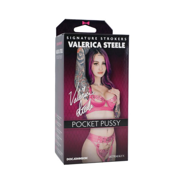 Signature Strokers Valerica Steele ULTRASKYN Pocket Pussy Vanilla