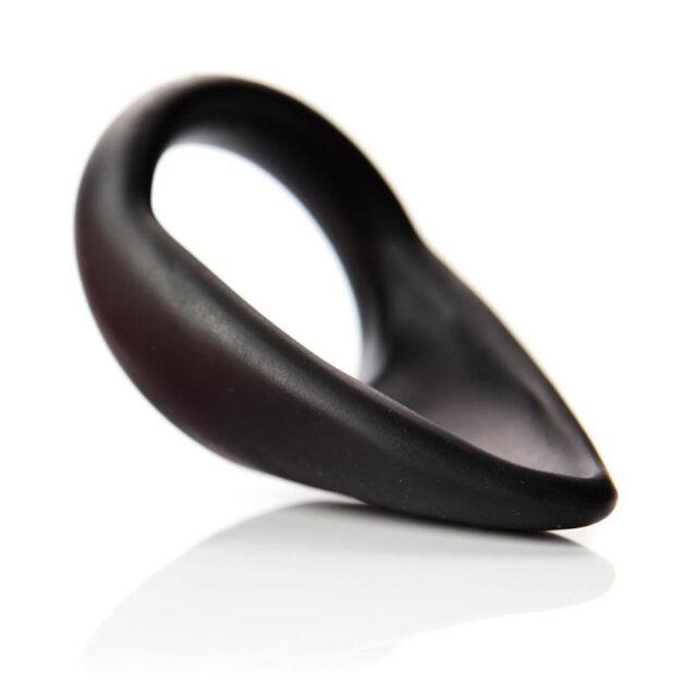 Tantus Cock Sling Teardrop 2 in. Black (Bag)