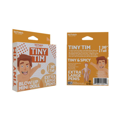 Tiny Tim Blow Up Party Doll