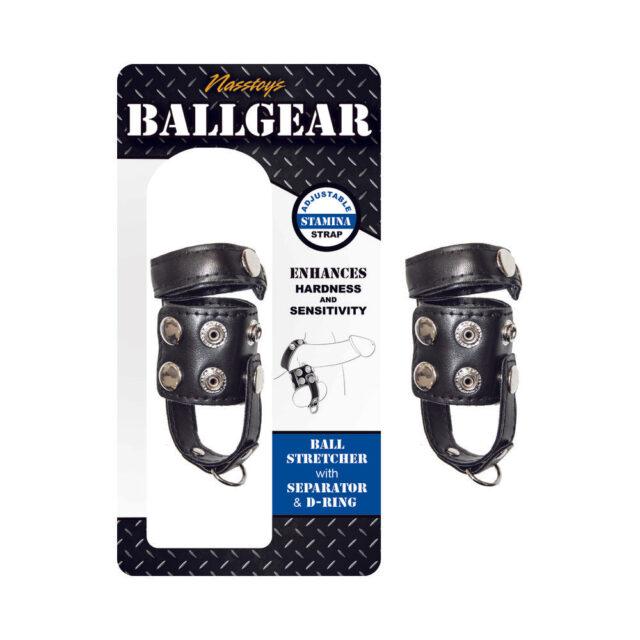 Ballgear Ball Stretcher With Separator & D-Ring – Black