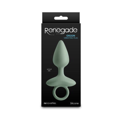 Renegade Orion Rechargeable Vibrating Anal Plug Sage