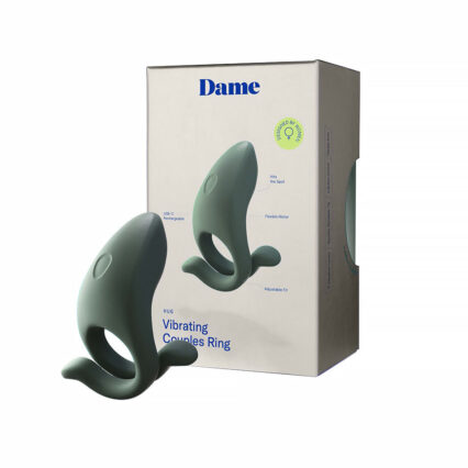 Dame Hug Vibrating Couples Ring Steel