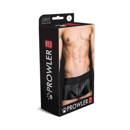 Prowler RED Wetlook Ass-less Trunk Black L