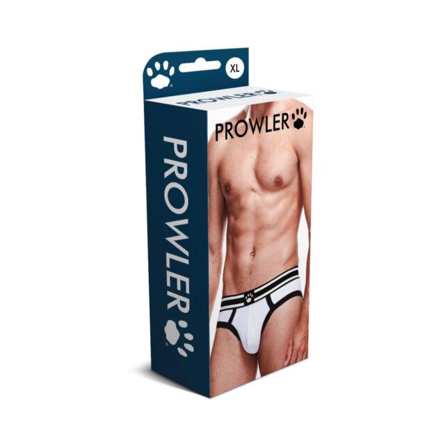 Prowler Brief White-Black XL